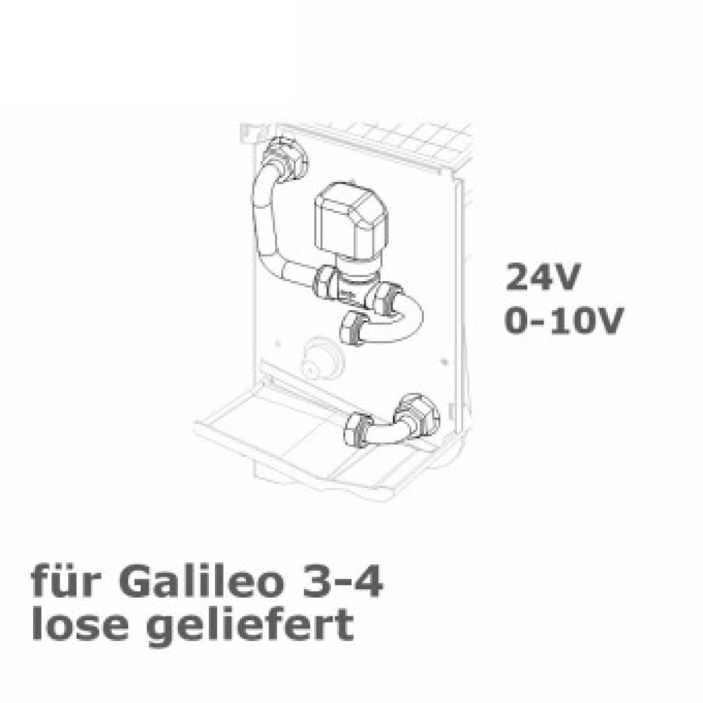 2-Wegeventil  f. Galileo 3-4, 24V, 0-10V, lose